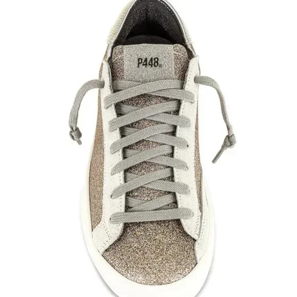 NWT P448 John Glitter Sneaker - Picture 5 of 14